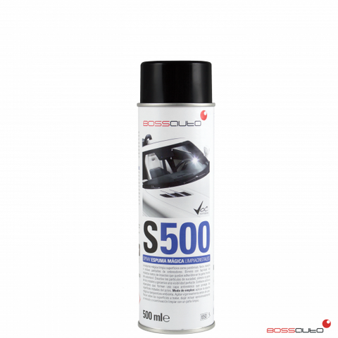 Spray mousse magique nettoie-vitres S500, 500 ml.